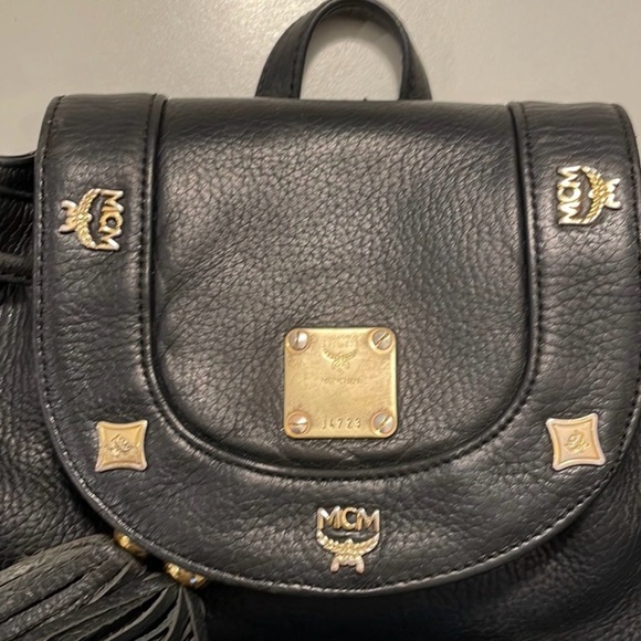 MCM Leather Backpack - Picture 5 of 14